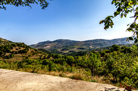 Black mountains, Gelini, Corinth, Greece