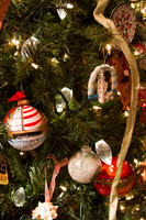 Ornaments on a tree