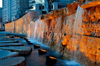 Waterfall at City Garden